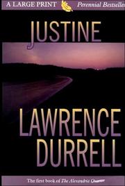 Cover of: Justine by Lawrence Durrell