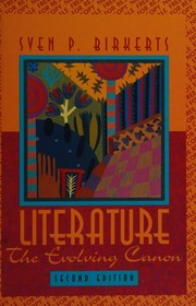 Cover of: Literature: the evolving canon
