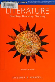 Cover of: Literature: Reading, Reacting, Writing