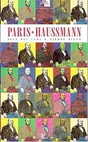 Cover of: Paris-Haussmann by Jean Des Cars