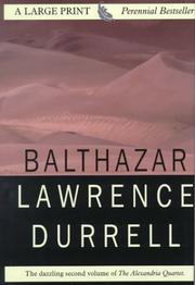 Cover of: Balthazar by Lawrence Durrell