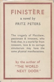 Cover of: Finistere by Fritz Peters