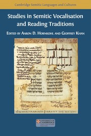 Cover of: Studies in Semitic Vocalisation and Reading Traditions