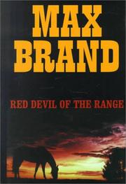 Cover of: Red devil of the range