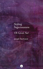 Cover of: Styling Sagaciousness by Joseph Nechvatal