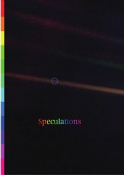 Cover of: Speculations