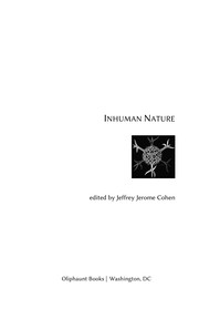 Cover of: Inhuman Nature