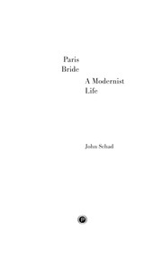 Cover of: Paris Bride: A Modernist Life