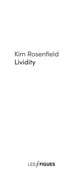 Lividity by Kim Rosenfield