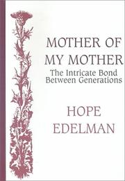 Cover of: Mother of My Mother by Hope Edelman