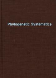 Cover of: Phylogenetic systematics by Willi Hennig