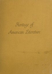 Cover of: Heritage of American Literature