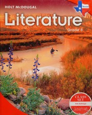 Cover of: Holt McDougal Literature: Grade 8