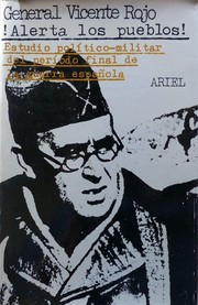 Cover of: !Alerta los pueblos! by Vicente Rojo
