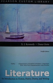 Cover of: Introduction to Literature: FAMU Department of English & Modern Languages ENC 1102/1122 Supplemental Case Studies