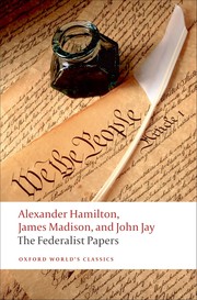 Cover of: The Federalist papers by Alexander Hamilton, James Madison, and John Jay ; edited with an introduction and notes by Lawrance Goldman.
