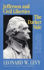 Cover of: Jefferson & civil liberties: the darker side