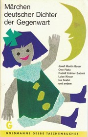 Cover of: Märchen deutscher Dichter der Gegenwart