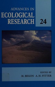 Cover of: Advances in Ecological Research: Volume 24