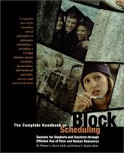 Cover of: The Complete Handbook of Block Scheduling