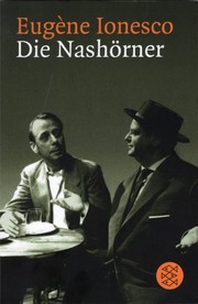 Cover of: Die Nashörner: Schauspiel in drei Akten