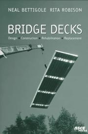 Cover of: Bridge decks by Neal H. Bettigole