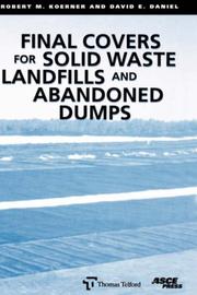 Cover of: Final covers for solid waste landfills and abandoned dumps