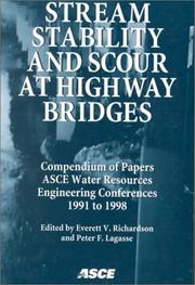 Cover of: Stream stability and scour at highway bridges | 