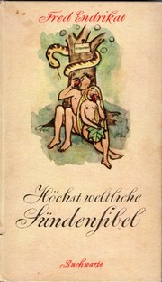 Cover of: Höchst weltliche Sündenfibel by 