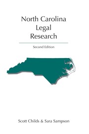 Cover of: North Carolina legal research