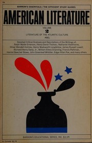 Cover of: American Literature: volume two by 