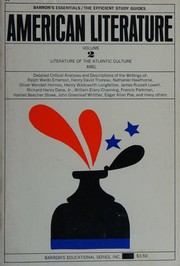 Cover of: American Literature: volume two: Literature of the Atlantic Culture