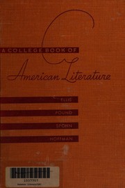 Cover of: A college book of American literature: briefer course