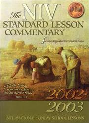 Cover of: The Niv Standard Lesson Commentary 2002-2003 | 