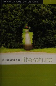 Cover of: English 105 "The Literary Imagination" Introduction to Literature