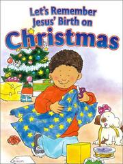 Cover of: Let's Remember Jesus' Birth on Christmas (Baby Blessings)