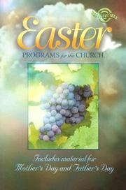 Cover of: Easter Programs for the Church