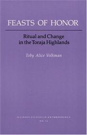 FEASTS OF HONOR by Toby Alice Volkman