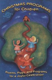 Cover of: Christmas Programs for Children | Brynn Robertson