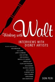 Cover of: Working with Walt: Interviews with Disney Artists