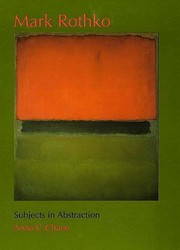 Cover of: Mark Rothko by Anna Chave