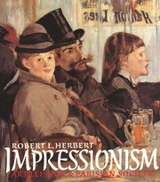 Cover of: Impressionism by Herbert, Robert L.