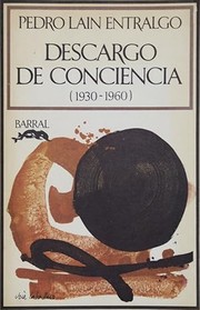 Cover of: Descargo de conciencia, 1930-1960