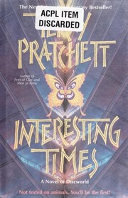 Cover of: Interesting Times: A Novel of Discworld