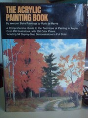 Cover of: The Acrylic Painting Book