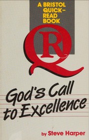 Cover of: God's Call to Excellence by Steve Harper