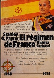 Cover of: El régimen de Franco, 1936-1975