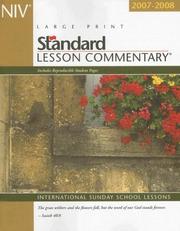 Cover of: New International Version Standard Lesson Commentary 2007-2008: International Sunday School Lessons (Standard Lesson Commentary: NIV