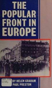 Cover of: The Popular front in Europe