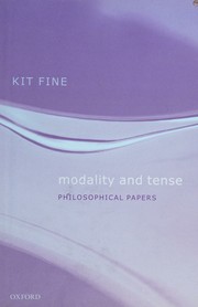Cover of: Modality and tense: philosophical papers